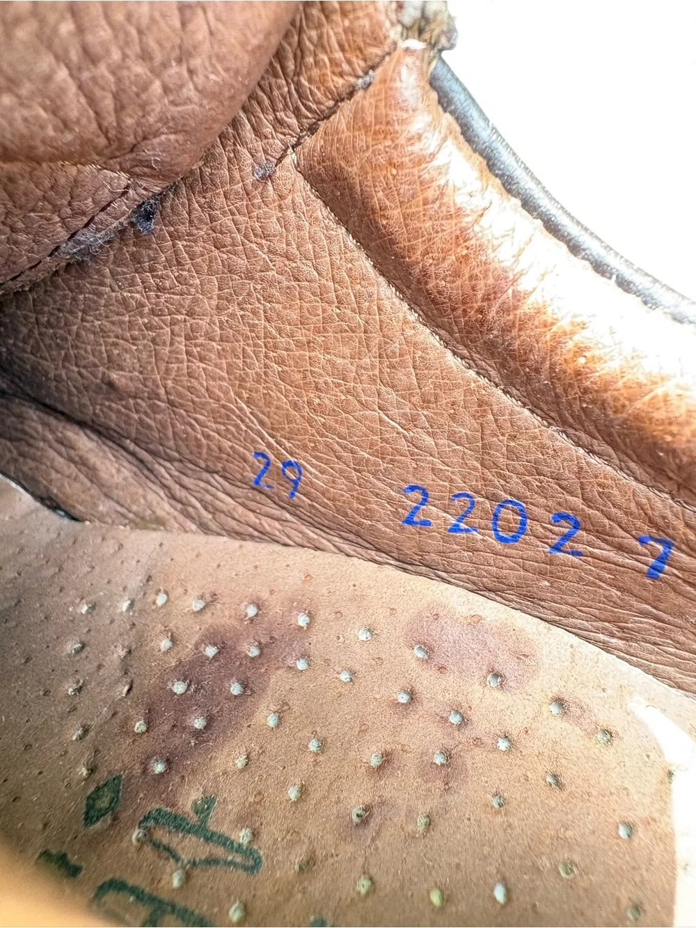 Toddler Brown Leather Casual Lace-Up Shoes